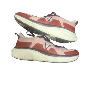 Vionic Pink and White Athletic Shoes